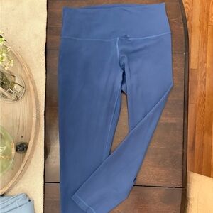 Lululemon Wunder Under Crop Leggings | Navy | Size 10. Excellent Condition